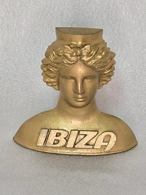 Imán nevera Diosa Tanit de Ibiza